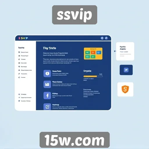 Análise da interface do usuário do site ssvip